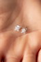Heliophilia Silver Pendientes de Plata de Ley 925